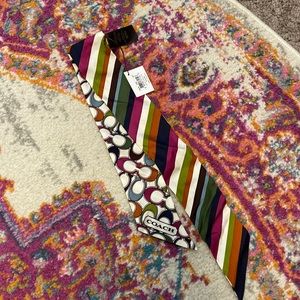 Silk purse scarf from coach